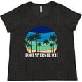 thumbnail image 3 of Inktastic Fort Myers Beach Vacation Trip Women's Plus Size T-Shirt, 3 of 5
