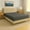 Dark Grey, variant on Alive Pixels Fitted Sheet Silver Grey Solid 100% Cotton 1-Pc 12" Inch Pocket 410TC (Twin, Silver Grey)