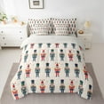 thumbnail image 2 of Castle Fairy Teens Cartoon Nutcracker 7-Piece Twin Bedding Sets,Happy New Year Bedding Comforter Set,Merry Christmas Breathable Sheet Sets,Microfiber Bedroom Decor, 2 of 8