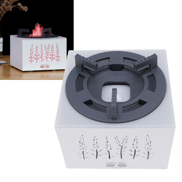 Aromatherapy Diffuser, High Performance Smart Humidifier Air Purifier with Night Light 3 in 1 Multifunction Desk Dehumidifier 400ml Capacity Auto Shut Off for Home Bedroom