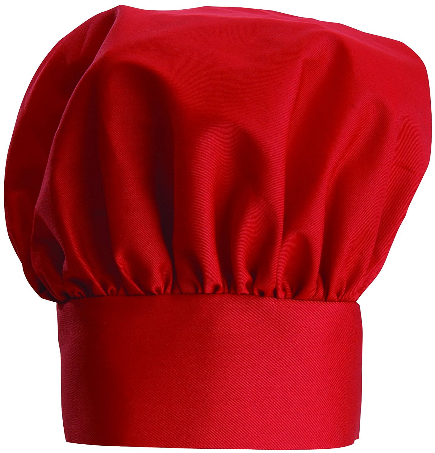 USA SELLER  CLOTH CHEF HAT BLACK ONE SIZE FITS ALL  ADJUSTABLE VELCRO® CLOSURE 