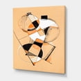 thumbnail image 3 of Designart ' Abstract Compositions Of Colored Geometric V ' Modern Canvas Wall Art Print, 3 of 4