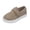 Khaki -AD04, variant on Domzle Kid's Casual Boat Shoe Loafers - School Shoes for Boys Girls (Toddler/Little Kid/Big Kid) Khaki