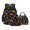 Colorful Dinosaur Skull Bone, variant on Xoenoiee Colorful Dinosaur Skull Bone Print Backpack for Boys Teen Kids 3 Pack School Bag with Lunch Box and Pencil Case Set Middle High School Bookbag Travel Daypack Satchel with Front Pocket