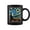 Black, variant on Lima Ohio Total Solar Eclipse 2024 Starry Night Van Gogh Coffee Mugs