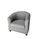 thumbnail image 1 of Sillón Ikory Tu Espacio Muebles Lino Gris, 1 of 3