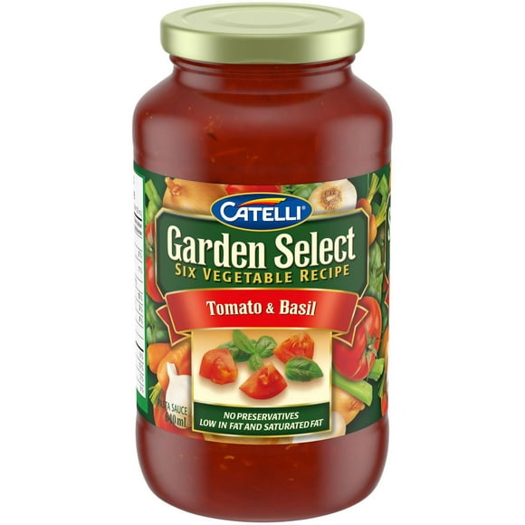 Catelli Garden Select Tomato & Basil Pasta Sauce, 640mL