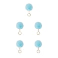 thumbnail image 3 of Injueey Fuzzy Ball Llavero Flexible Cómodo Encantador Llaveros Adorable Práctico Llaveros Mujeres para niños Adultos Ancianos Estudiantes Verde claro Type2 NO2 Injueey CBP349878, 3 of 3