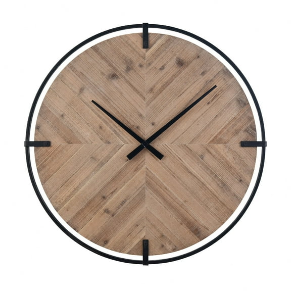 Elk Home - Schiller - Wall Clock In Traditional Style-33.5 Inches Tall and 33.5