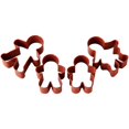 thumbnail image 4 of Wilton Gingerbread Family Cookie Cutter Set, Coloured - Set of 4, 4 of 5