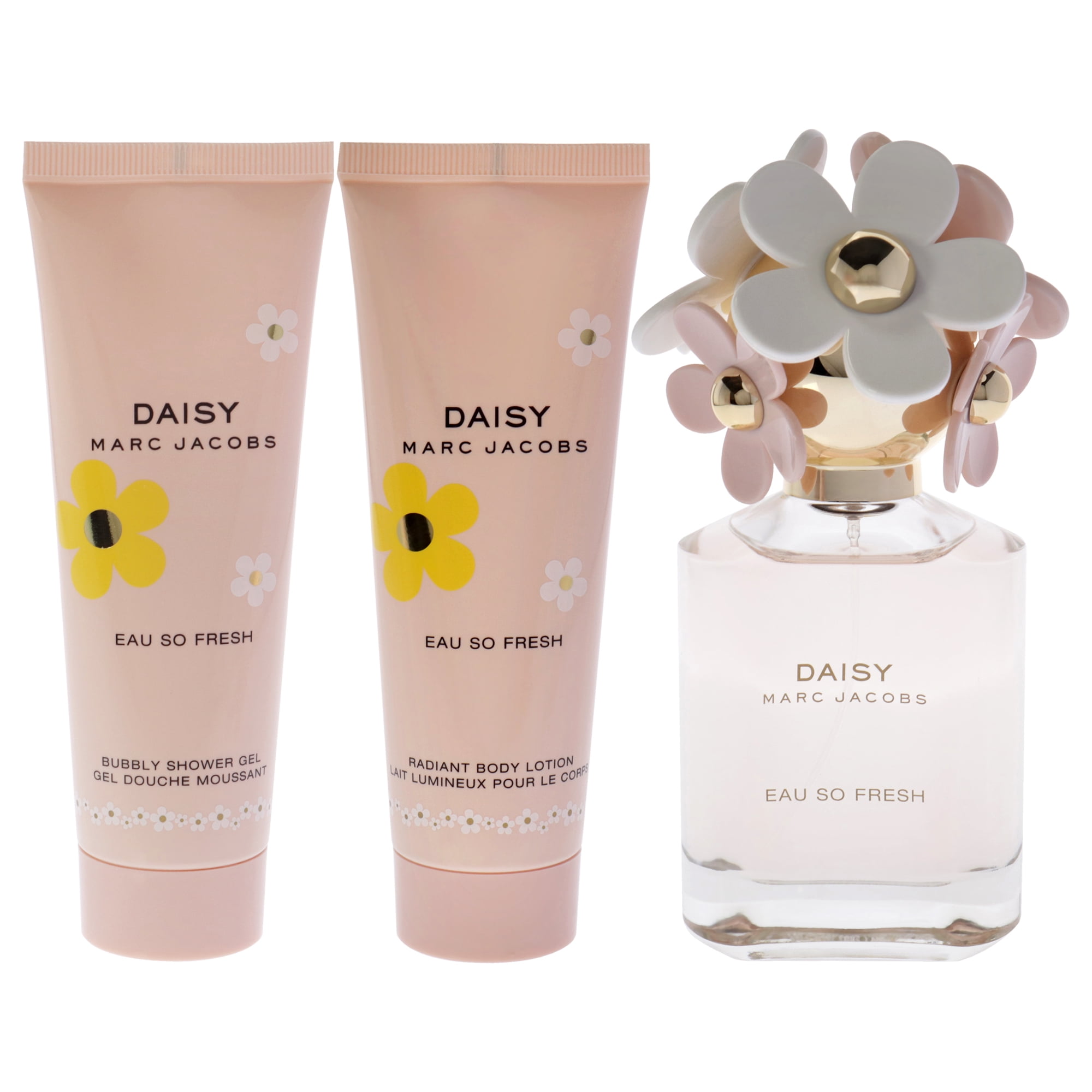 Marc Jacobs Daisy Eau So Fresh 3pcs Gift Set For Women 125ml Eau