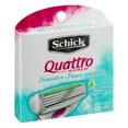 Schick Quattro for Women Sensitive Hypo Allergenic Aloe Refill Blade