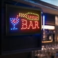thumbnail image 7 of LED Bar Sign, 19x10in Ultra Bright Electric Light Up Signs for Business, Advertisement Board for Bar, Rectangle, 7 of 7