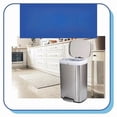 thumbnail image 3 of Tall Kitchen Bags - 13 Gallon, 30 Bags, .8 Mil, Drawstring, Unscented, White Color, Pack of 1, 3 of 5