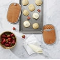 thumbnail image 2 of KitchenAid Asteroid Pot Holder 2-Pack Set, Honey Orange, 6.5"x10", 2 of 6