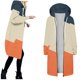 thumbnail image 1 of Ichuanyi liquidación femenina chaqueta con capucha con capucha floral impresión cremallera zip de manga larga blusa blusa ICHUANYI WER2023082210523, 1 of 6