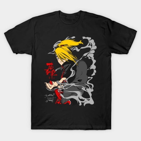 Deidara - Naruto T-Shirt Sizes S-5Xl GooGate