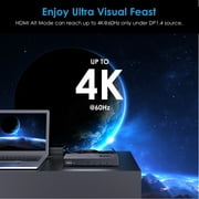 Universal Dock Station, 15-in-1 USB Dock with 100W Charge, HDMI&DP, 10Gbps USB, Gigabit Ethernet