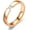 Women-1PC, variant on 4mm Rose Gold Women's Ring Wedding Bands with Cubic Zirconia High Polished Size 6-11