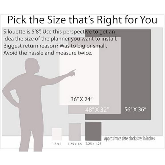 Fiscal/Academic Split Year July 2027 to June 2028 Vertical 12 Month Wall Calendar 56" x 36" - Dry & Wet Erasable with Next Year Planner Area. Complete with Fine tip Dry-erase Marke