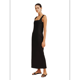 thumbnail image 3 of Vestido Informal Liso Sin Mangas con Tirantes Finos para Mujer Negro M, 3 of 8