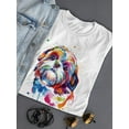 thumbnail image 3 of Pastell Colorful Shih Tzu Dog T-Shirt Women -Weekday Best Designs, Female Medium, 3 of 4
