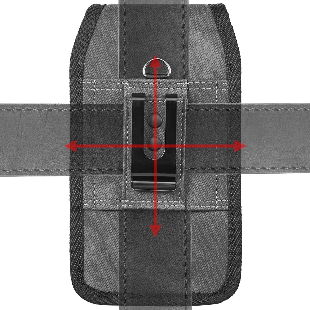 Vertical Belt Loop Phone Holster for Samsung Galaxy iPhone Nokia BLU Motorola OnePlus