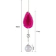 thumbnail image 3 of Wind Chime Ornamental Well Reflection Faux Crystals Prisms Suncatcher Pendant for Window Side, 3 of 8