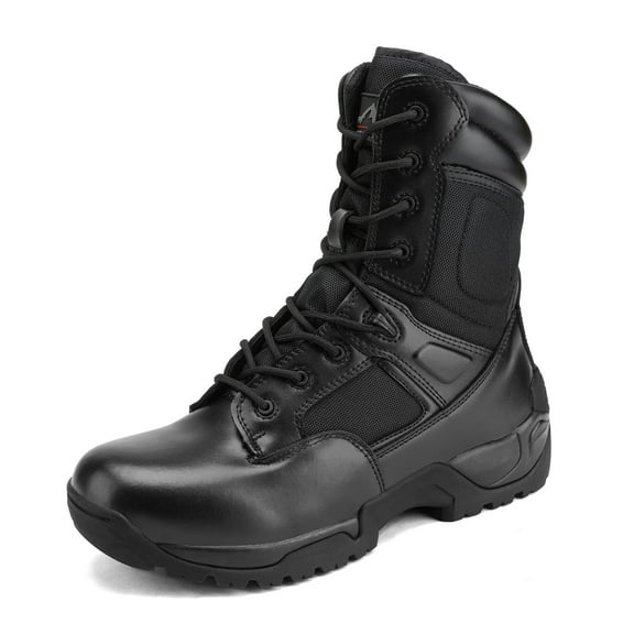 NORTIV 8 Mens Desert Military Combat Tactical Work Boots Hiking Motorcycle Boots
