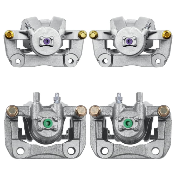 AutoShack Front & Rear Brake Calipers | Replacement for 2013-2018 Acura RDX | 4-PC