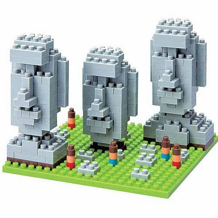 Nanoblock Sites to See Level 2, Moai Statues of Easter Island: