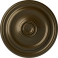 thumbnail image 1 of Ekena Millwork Kepler Traditional Hand-Painted Ceiling Medallion, Brass, 1 of 4