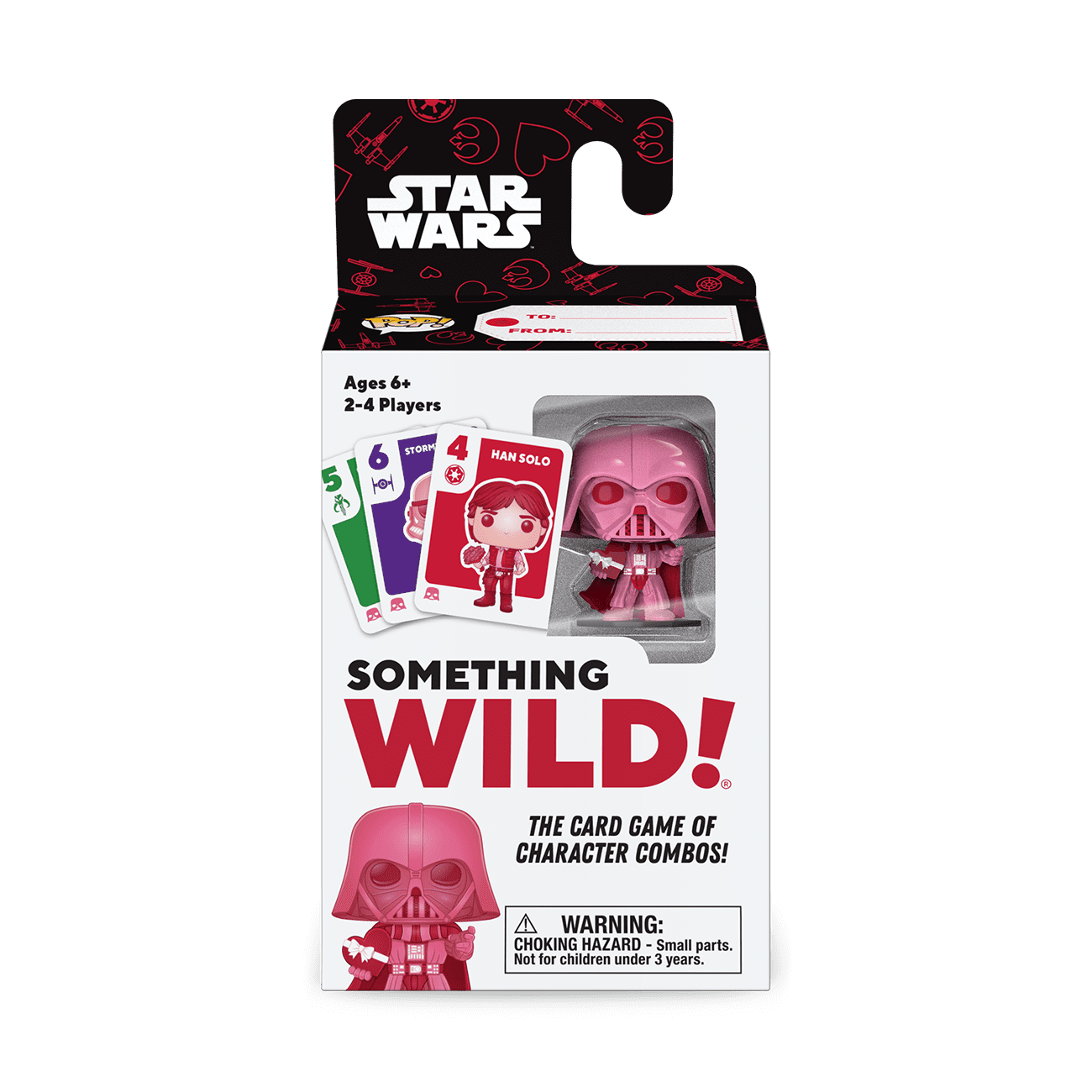 Funko Something Wild! Star Wars Classic Card Game - Darth Vader Pink Edition