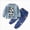 A130-Dark Blue, variant on Boys Pajama Set Soft Kids Sleepwear Long Sleeve Tops & Pants Warm Boys Pjs,Travel 6-12 Months 12-24 Months 2t 3t 4t 5t 6t 7t 8t 9t Children(Light Purple,18-24 Months)