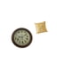 thumbnail image 5 of Reloj de pared decorativo con funda de cojín, fabricado en poliéster PP y cristal. Ideal para salón, dormitorio, cocina u oficina. Perfecto como regal, 5 of 7