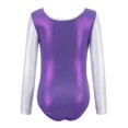 thumbnail image 3 of Long Sleeve Gymnastics Leotards Athletic Ballet Dance Unitard For Little Girls 5-12Y, 3 of 3