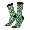 thumbnail image 1 of Fotbe Happy St. Patrick's Day Calcetas Largas con Estampado para Hombre y Mujer – Calcetas de Compresión Transpirables y Elásticas, Viajar y Uso Diario Talla 5-11, 1 of 6