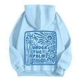 thumbnail image 5 of yueewhu Pink Hoodies for Women 2025 Teen Girls Graphic Hoodie Long Sleeve Cute Preppy Sweatshirts Y2K Tops with Pockets (Sky Blue, XXL), 5 of 7