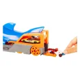 thumbnail image 2 of Smartphone-Controlled GVG36 Inspired Design Transporter Truck with 2 Alloy Mini Cars, 125cm Length 40cm Height Blue Plastic Vehicle Storage Unit Featuring Swallowing Function & Rear Ramp, 2 of 4