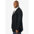 thumbnail image 3 of KingSize Men's Big & Tall Easy Movement Two-Button Jacket, 3 of 6