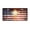 Orange, variant on Cross American Flag Adventure Mountain Front License Plate Aluminum Decorative License Plates Metal Car Plate 6"X12" Novelty Vanity Tag Cover with 4 Holes Car Decor