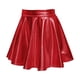 thumbnail image 2 of Minifalda plisada de corte A para mujer, ideal para actuaciones en escenario, cosplay y cócteles. Rojo Medio, 2 of 9