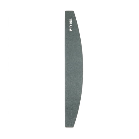 Equate 100/180-Grit Angled Nail File, Black, 1 Count