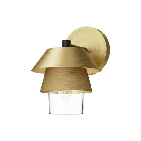

WV475106BGCL-Alora Lighting-Tetsu - 1 Light Bath Vanity-8.75 Inches Tall and 6.5 Inches Wide-Brushed Gold Finish