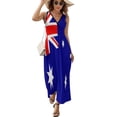 thumbnail image 2 of Vertical Flag of Australia Sleeveless Dress Dresses Women Summer Evening Dresses Ladies Bohemia Long Dresses, 2 of 9