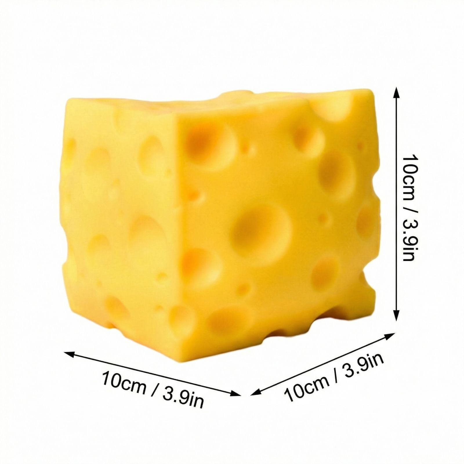 Cheese Squishy, Cheese Squishies Stress Balls, 1.6-Inch