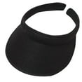 Cloth Covered Slip On Visor, Sun Sports Visor Hats Cap for Women