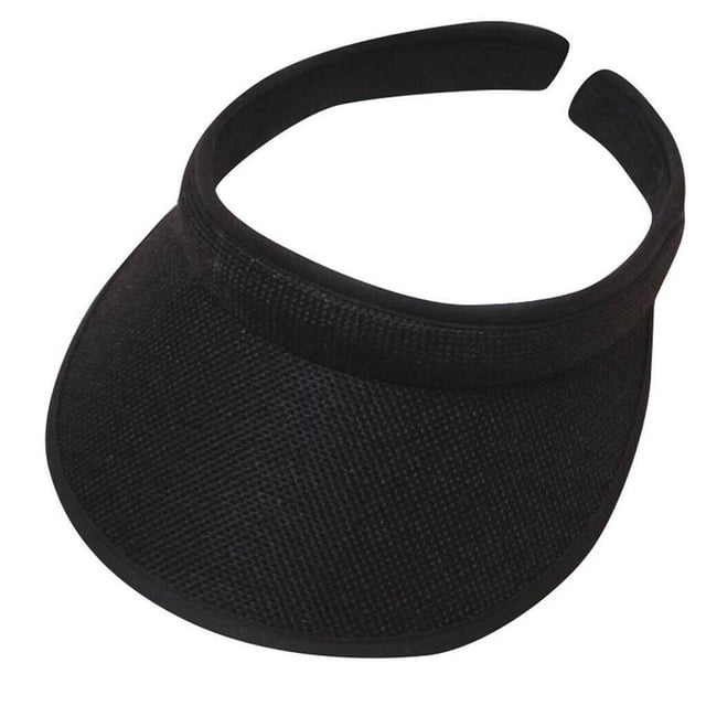 Cloth Covered Slip On Visor, Sun Sports Visor Hats Cap for Women Adjustable Cap