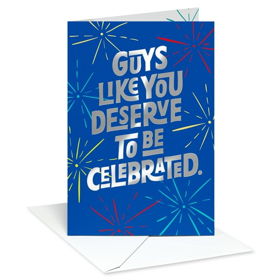 American Greetings Birthday Card for Him (Celebrated Style)