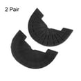 thumbnail image 3 of Uxcell 2pair Heel Plates Sole Protector Size 7-8 Non Slip Pad Replacement for Sneakers, Black, 3 of 6